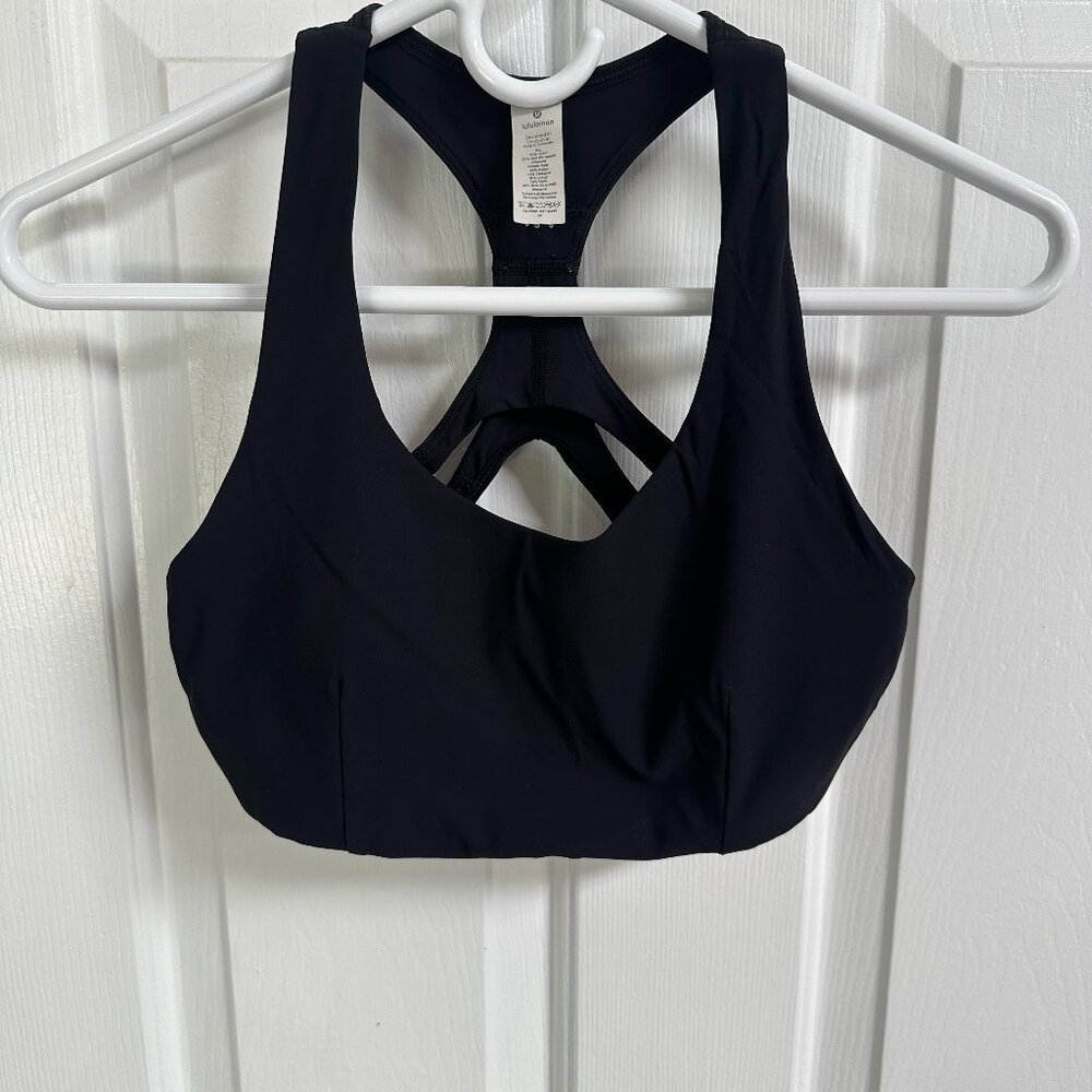 Lululemon Strong Identity Black Sports Bra